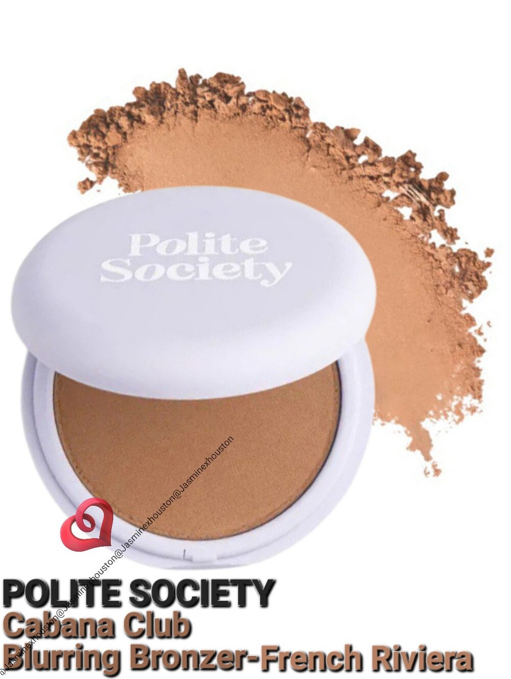 POLITE SOCIETY Cabana Club Bronzer in French Riviera